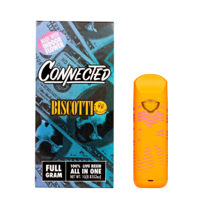 connected 1g rosin biscotti disposable